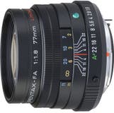Pentax FA 77mm f/1.8 Black Telephoto Lens - Limited Edition