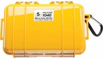 Pelican 1040 Micro Case - Yellow with Black Liner