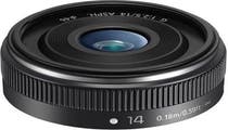 Panasonic Lumix G 14mm f2.5 ASPH II - Black Lens