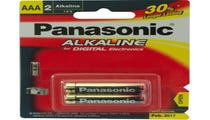 Panasonic AAA  Alkaline SW 2Pk Battery