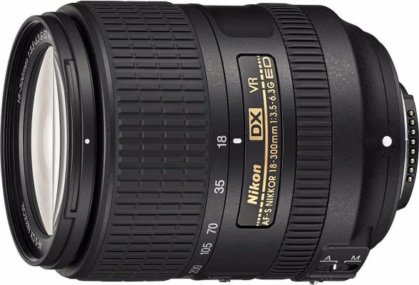 Nikon AF-S DX 18-300mm f3.5- 6.3G ED VR Lens