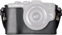Olympus CS-45B Leather Body Jacket Black