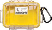 Pelican 1010 Micro Clear Case - Yellow with Yellow Liner