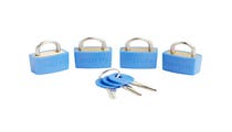 Korjo Luggage Lock - Coloured (4 Pack)