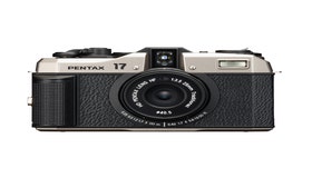 Pentax 17 HF 35mm Half Frame Silver/Black Compact Film Camera