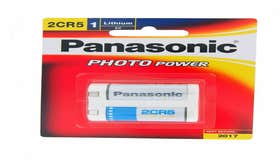 Panasonic 2CR5 6V Lithium Battery