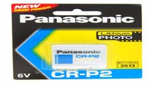 Panasonic CR-P2 6V Lithium Battery