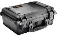 Pelican 1450 Black Case with Padded Dividers