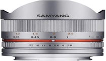 Samyang 8mm f/2.8 Fisheye UMC II - Fuji X - Silver