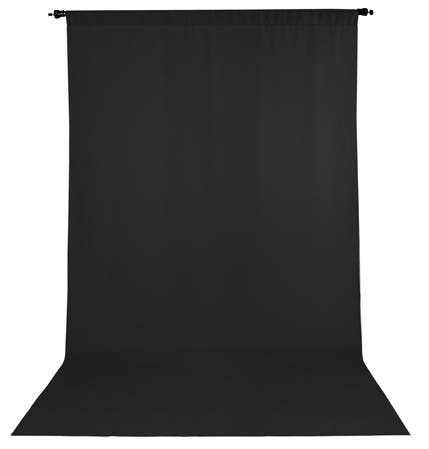 ProMaster Backdrop Wrinkle Resistant 10'x12' - Black | Camera House