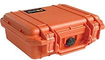 Pelican 1400 Orange Case with Foam