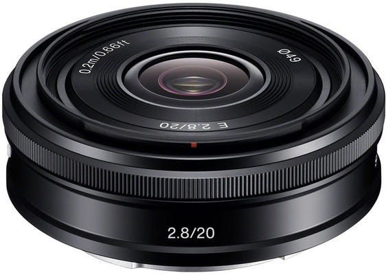 Sony E 20mm f/2.8 Wide Angle Lens