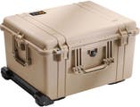 Pelican 1620 Desert Tan Case with Padded Dividers