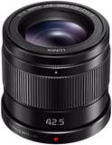 Panasonic Lumix G 42.5mm f/1.7 Black Portrait Lens