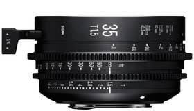 Sigma 35mm T1.5 CINE Lens - Canon EF Fully Luminous Feet