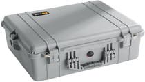 Pelican 1600 Case Silver Case with Foam