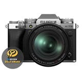 FujiFilm X-T5 Silver w/XF16-80 mm f/4R OIS WR Lens Compact System Camera