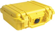 Pelican 1200 Yellow Case with Foam