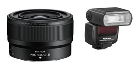 Nikon Z Macro Pack includes Nikkor Z MC 50mm f/2.8 Macro Lens & SB-5000 Speedlight