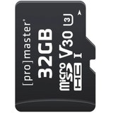 Promaster microSDHC 32GB Advanced UHS-1 V30 Memory Card