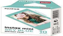 Fujifilm Instax Mini - Sky Blue Frame Instant Film (10 Sheets)
