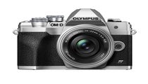 Olympus OM-D E-M10 Mark IV Silver Body w/14-42mm EZ Lens Compact System Camera