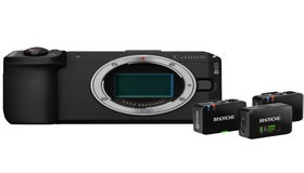 Canon EOS R6 V Body with Rode Wireless GO (Gen 3) Compact Microphone System