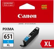 Canon CLI651XLC Cyan Extra Large Ink Tank