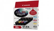 Canon CLI651XLVP CLI651XLC/M/Y/BK