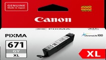 Canon CLI671XLGY Grey Extra Large Ink Tank
