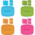 Rode Colours 1 Coloured Identification Tags for NTUSBMINI