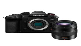 Panasonic Lumix GH7 w/ Leica 12-35mm f/2.8 Power OIS Lens Mirrorless Camera