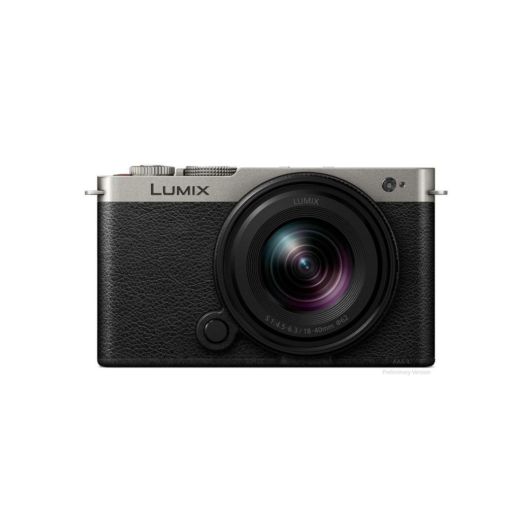 Panasonic Lumix S9 w 18 40mm f 4.5 6.3 Lens Kit Silver Compact System Camera