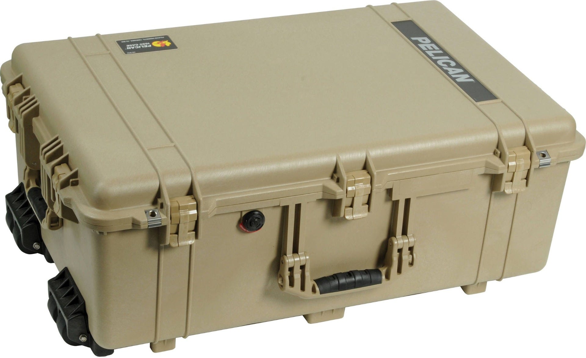 Pelican 1650 Desert Tan Case with Padded Dividers | Camera House