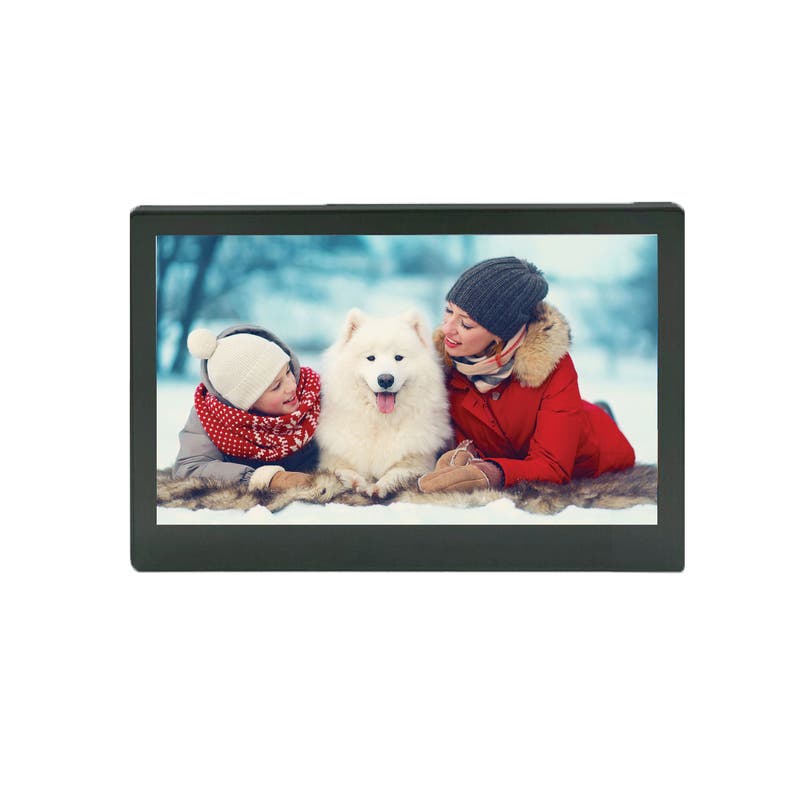 PULSE Digital Photo Frame 10 SD USB Frameo App - Black | Camera House