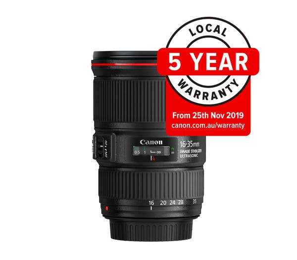 Canon EF 16-35mm f/4L IS USM WIde Angle Lens | Camera House Canon EF 16-35mm f/4L IS USM WIde Angle Lens | Camera House