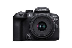 Canon EOS R10 Mirrorless Camera Body w/RF-18-45mm f/4.5-6.3 IS STM Lens