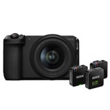 Canon EOS R6 V with RF 20-50mm f/4L IS USM PZ Lens and Rode Wireless GO (Gen 3) Compact Microphone System