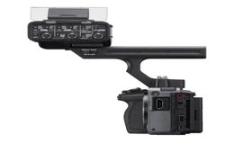 Sony Cinema Line FX30 Body APSC E-Mount Video Camera with handle side view