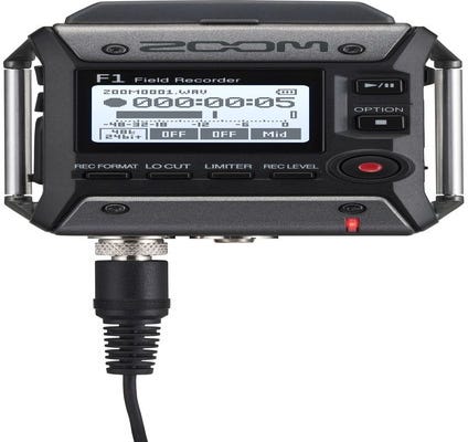 Zoom F1 Lp Recorder Lavalier Mic Pack Camera House
