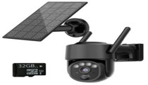 GERBER Security Solar PTZ 4G Black "Follow Me"