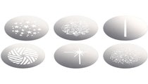 Godox Spotlight Gobo Set 3 VSA-GS3 (6 Pack)