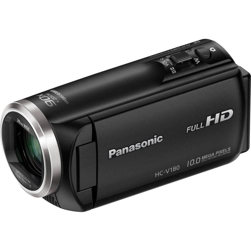Panasonic HCV180 Black Digital Video Camera Camera House
