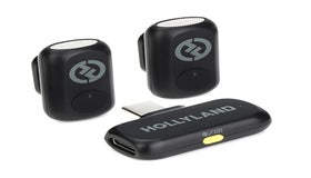 Hollyland LARK A1 Mini Duo (Space Gray, with USB-C RX) Wireless Microphone