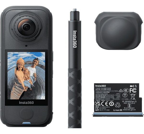Insta360 X4 Air 360 Camera Starter Bundle (X4 Air, Battery, 114cm ...