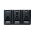 Jupio Canon LP-6NH Prime Triple Charger & Card Holder USB-C Charging