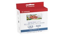 Canon KC18IF Ink/Label Pack Full Credit Card Size Labels 86x54mm to suit CP100