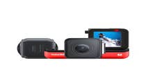 Insta360 ONE R Twin Edition w/BONUS Lowepro Taho CS 20 - Galaxy Blue Case