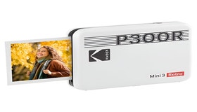 Kodak P300R Mini 2 Retro Portable Instant Photo Printer - White
