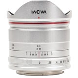 Laowa 7.5mm f/2 Lens - MFT Lightweight - Silver